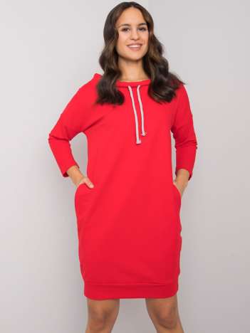 Red Paulie Cotton Dress